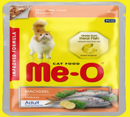 Me-O Cat Pouch Mackerel 80g Me-O Cat Cat Food Johor Bahru (JB), Malaysia, Ulu Tiram Wholesaler, Supplier, Supply, Supplies | J.B. Cip Sen Trading Sdn Bhd