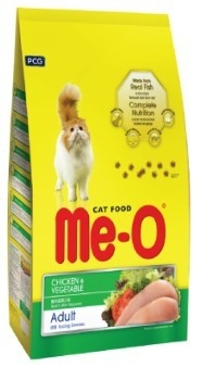 Me-O Cat Dry Food Chicken & Vegetable Flavour 1.2kg Me-O Cat è   Wholesaler, Supplier, Supply, Supplies | J.B. Cip Sen Trading Sdn Bhd