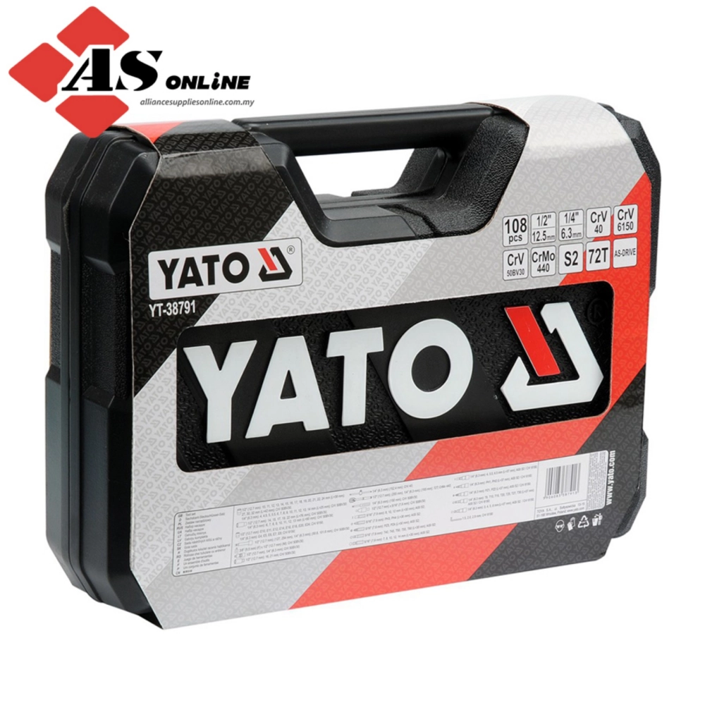 YATO Tool Set 108 Pcs / Model: YT-38791