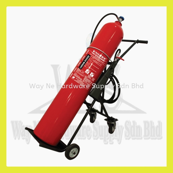 Trolly Type Portable Carbon Dioxide Fire Extinguishe (CO2) Carbon dioxide fire extinguisher (CO2) Unique Fire Extinguisher Selangor, Malaysia, Kuala Lumpur (KL), Klang Supplier, Suppliers, Supply, Supplies | Way Ne Hardware Supply Sdn Bhd