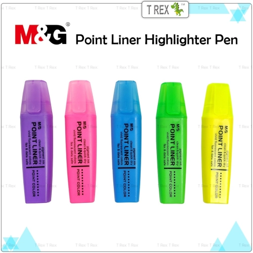 M&G Point Line Highlighter Pen