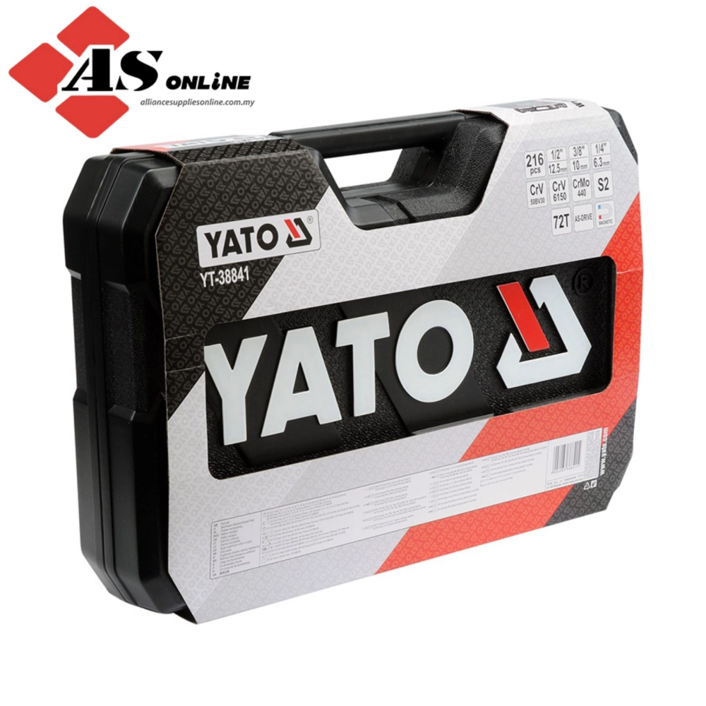 YATO Tool Set 216 Pcs / Model: YT-38841