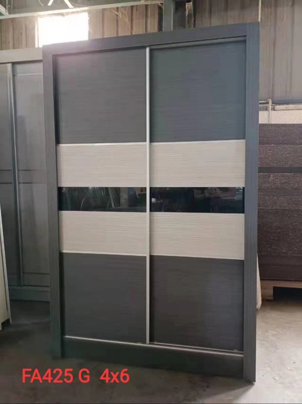 Set Katil Almari Special offer 4ft x 6ft  wardrobe bedroom Set full 