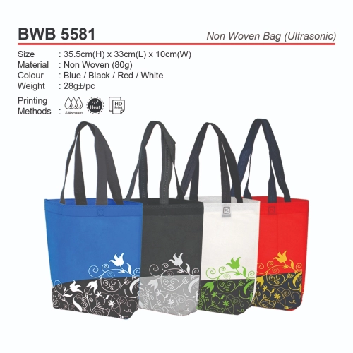 D*BWB 5581 Non Woven Bag (Ultrasonic)