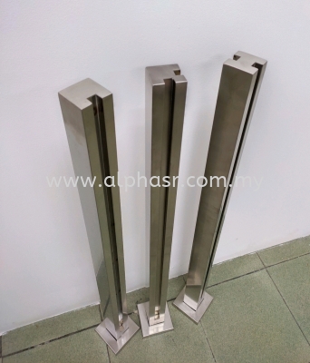 Stainless Steel U Channel Stand (BA/HAIRLINE)