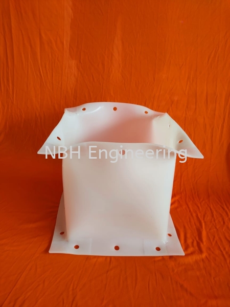 Silicone Flexible Joint (Square with Flange) - Silicone Sleeves / Flexible Joint SILICONE PRODUCTS Selangor, Malaysia, Kuala Lumpur (KL), Puchong Supplier, Suppliers, Supply, Supplies | NBH Engineering & Industrial Sdn Bhd