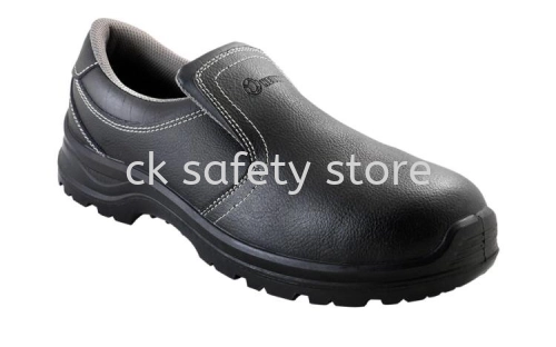 Neuking NK67 Safety Shoes Black Tango Leather Slip-On