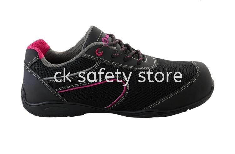 NEUKING NKL 20 SAFETY SHOES LOW CUT S3 BLACK MESH LACED SHOE