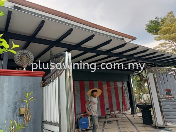 ALUMBOND COMPOSITE PANEL @JALAN IMPIAN MURNI 3/5, TAMAN IMPIAN MURNI, SAUJANA IMPIAN, KAJANG, SELANGOR Aluminium Composite Panel Selangor, Malaysia, Kuala Lumpur (KL), Cheras Contractor, Service | Plus Awning & Iron Sdn Bhd