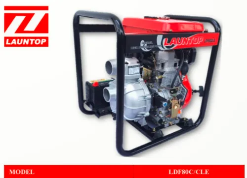 Launtop LDF80CLE High Pressure Diesel Water Pump, Max. Discharge Head: 65M