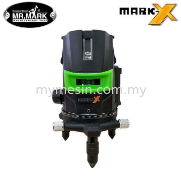 Mark-X MKX-2024 5 Line Laser Level 360 degree Rotary Laser (Green Light) With Tripod [Code: 9977]
