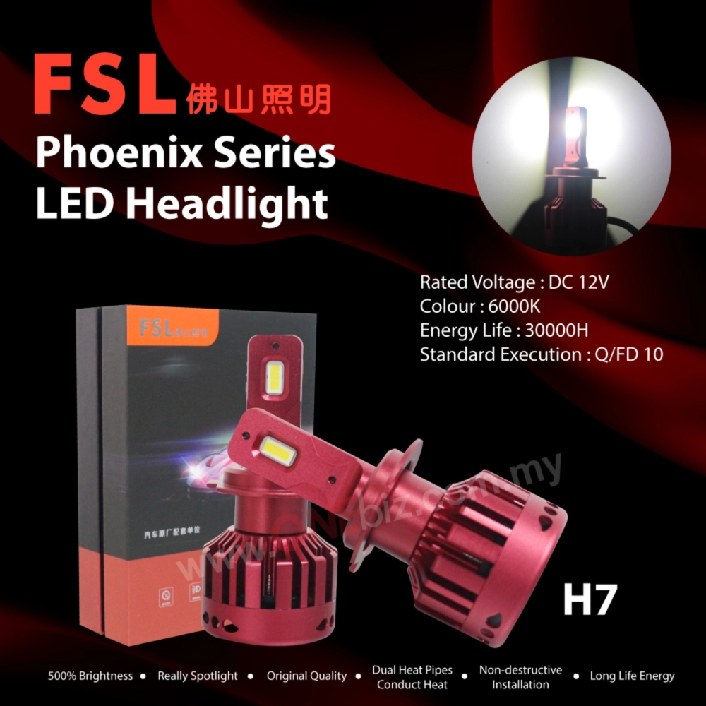 FSL Phoenix Series Car LED Headlight H1 / H4 / H7 / H11 / 9005