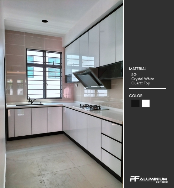 Aluminium Kitchen Cabinet  Project BroadHill 2 Forest Height  Kitchen Cabinet Aluminium Cabinet Seremban, Malaysia, Negeri Sembilan Supplier, Suppliers, Supply, Supplies | PF ALUMINIUM SDN BHD