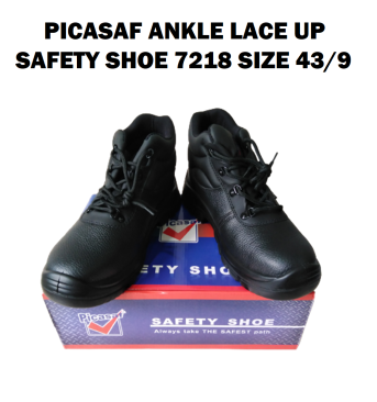 [LOCAL]PICASAF ANKLE LACE UP SAFETY SHOE 7218