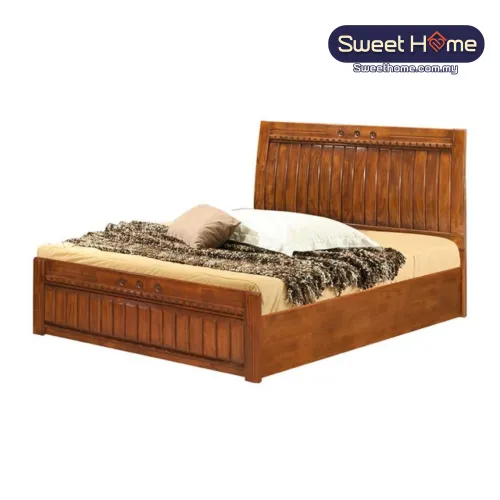 Queen King Solid Wood Bedframe ATN 8526 (A)