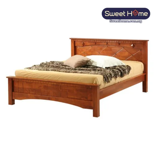 Queen King Solid Wood Bedframe ATN 9552 A