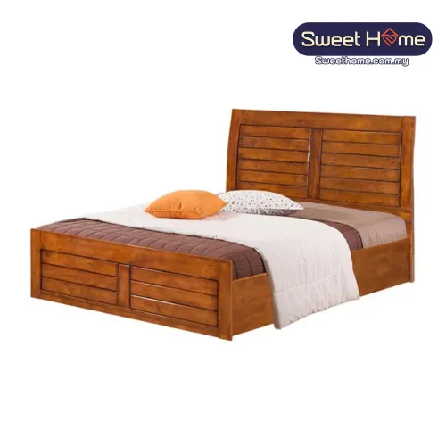 Queen King Solid Wood Bedframe ATN 8521 (A)