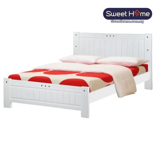 Queen King Solid Wood Bedframe 