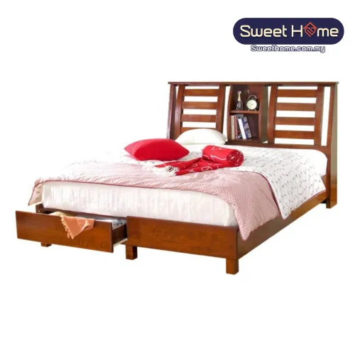 Queen King Solid Wood Bedframe 