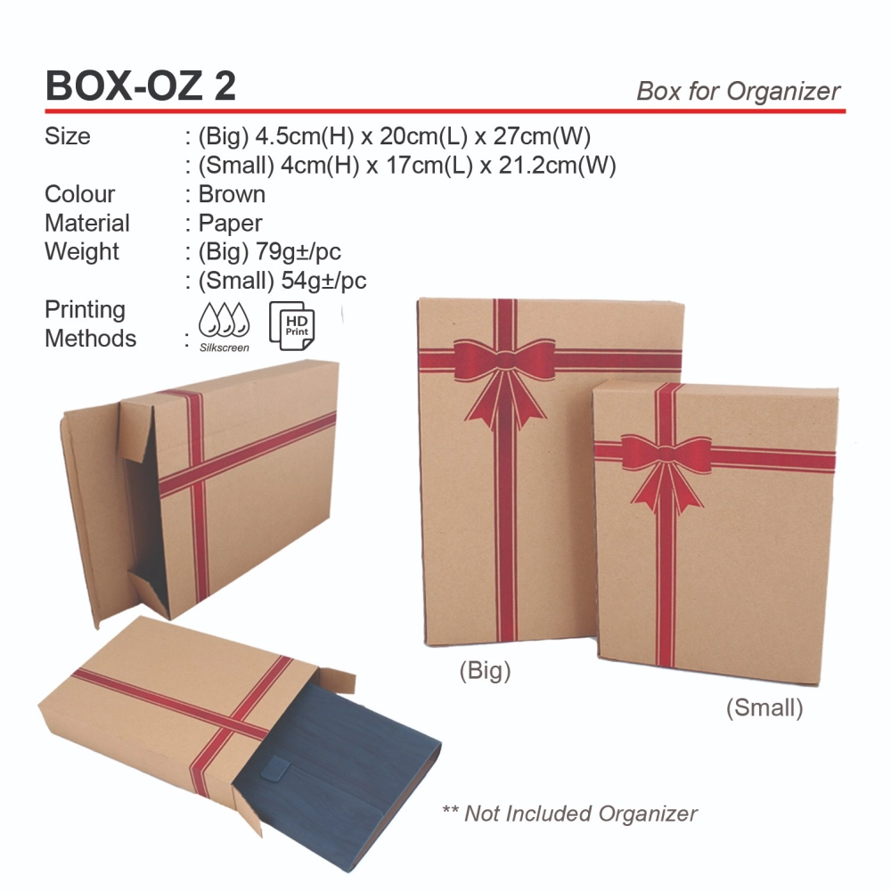 BOX-OZ 2 Box for Organizer