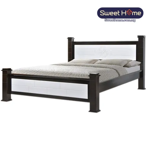 Queen King Solid Wood Bedframe CS 3516 (WHW)