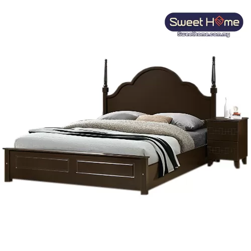 Queen King Solid Wood Bedframe CS 1518 (W)