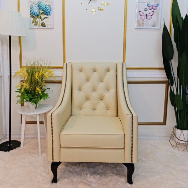 AC4127 Arm Chair Arm Chair Shah Alam, Selangor, Kuala Lumpur (KL), Malaysia Modern Sofa Design, Chesterfield Series Sofa, Best Value of Chaise Lounge | SYT Furniture Trading