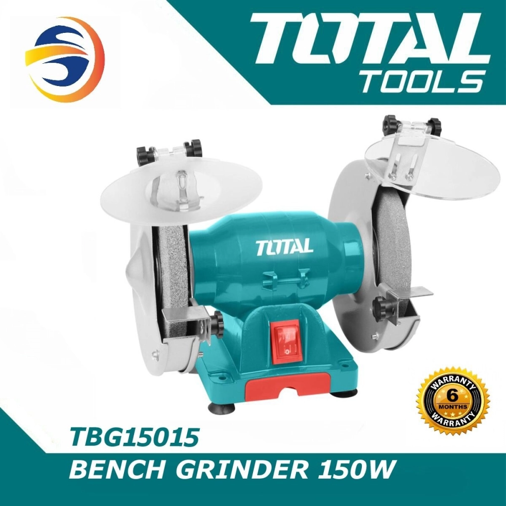 TOTAL 6" BENCH GRINDER 150W - TBG15015