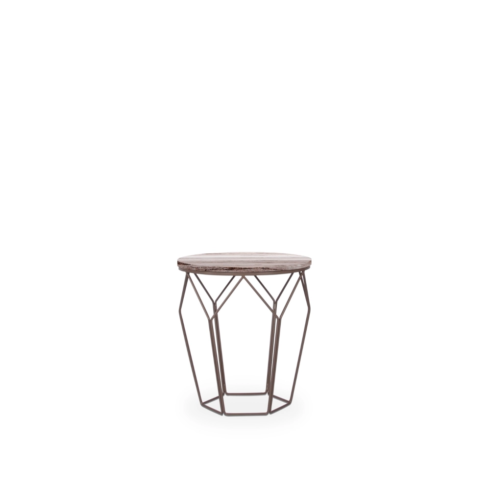 Semper-S | Round Marble Side Table