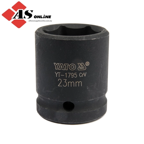 YATO Hexagonal Impact Socket 1/2, 27mm, Crv / Model: YT-1797