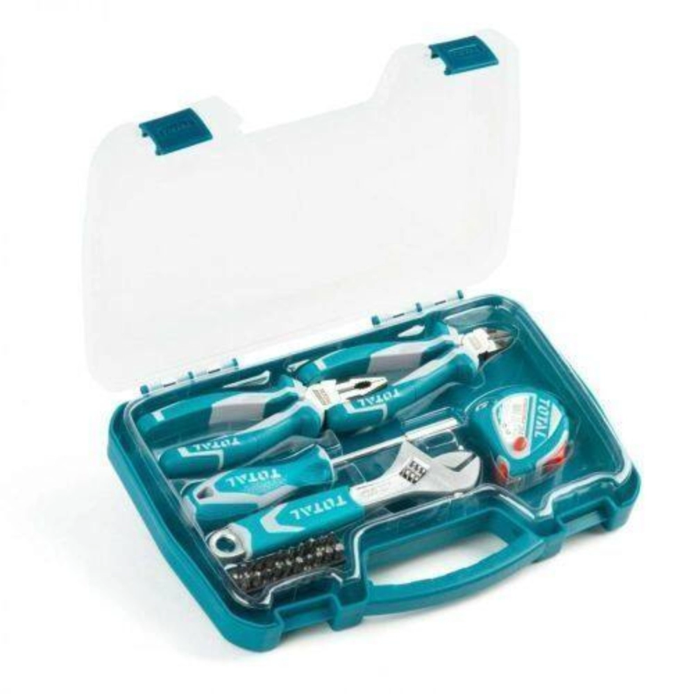 TOTAL 25PCS HAND TOOLS SET - THKTHP90256