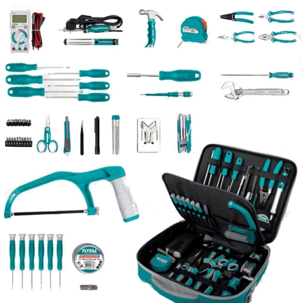 TOTAL 51PCS TELECOM TOOLS SET - TKTTSK0512