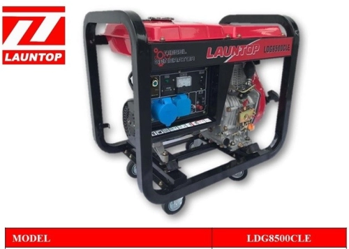 Launtop LDG8500CLE Diesel Generator, Rated Output: 6000W, Fuel Tank: 12.5L