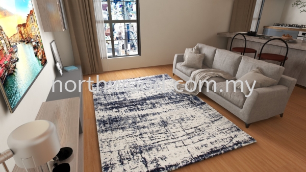 ELEORA-2003-BLACK-BLUE-2-1 Eleora Amazon Motifs  Carpet Rug Kedah, Malaysia, Penang, Perlis, Alor Setar, Sungai Petani Supplier, Installation, Supply, Supplies | NORTHWOOD (M) SDN. BHD.