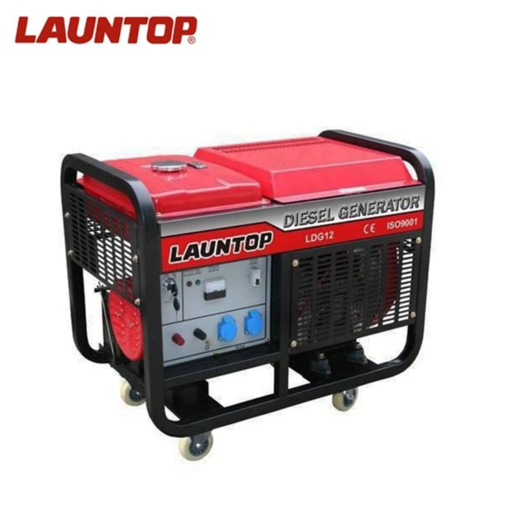 Launtop LDG12 Diesel Generator (Open Type) Twin-Cylinder , Rated Output:10kw , Fuel Tank: 25 Lit.