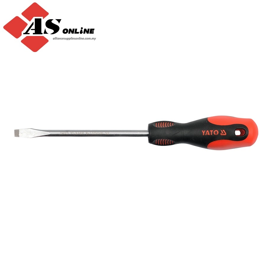 YATO Screwdriver, Slotted CrMo 5x75mm / Model: YT-2762