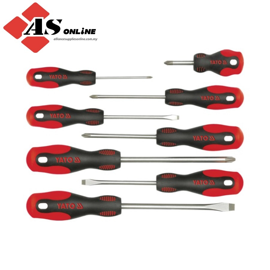 YATO Screwdriver Set CrMo 8 Pcs / Model: YT-2784