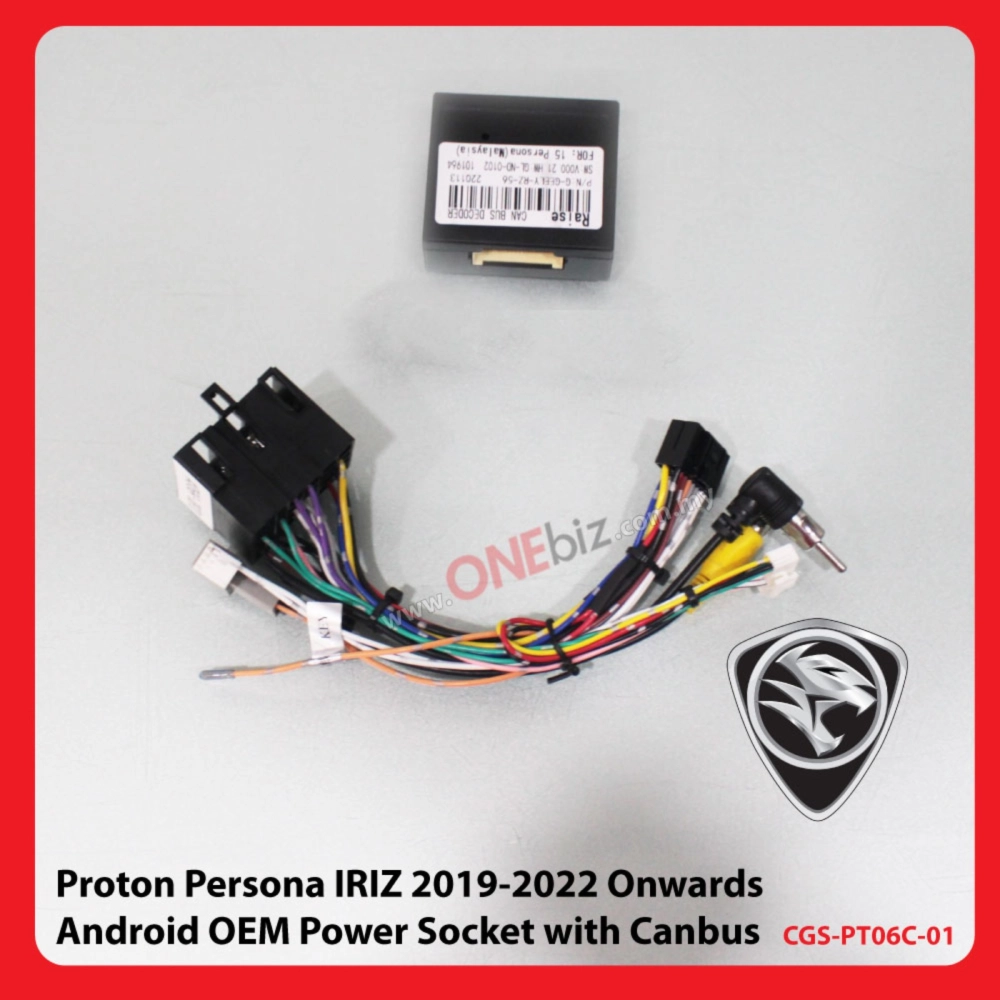 Proton Persona / IRIZ - 2016-2018 / 2019-2022 Onwards Android OEM Power Socket with Canbus CGS-PYT06C