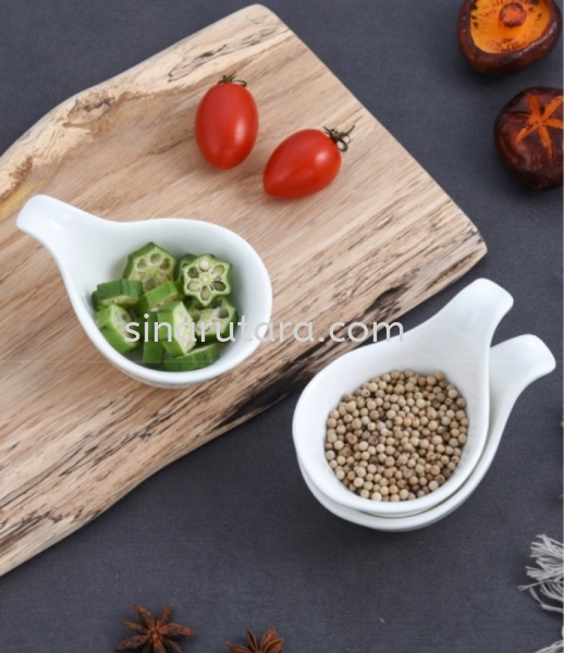 MZ-SD580 (S) CAVIAR DISH Bowl Magnesia Porcelain Ceramic Kedah, Malaysia, Lunas Supplier, Suppliers, Supply, Supplies | TH Sinar Utara Trading