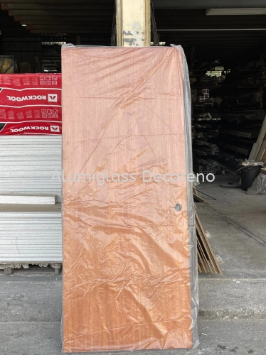 Nyatoh Plywood Full Board Door (Ready Stock)