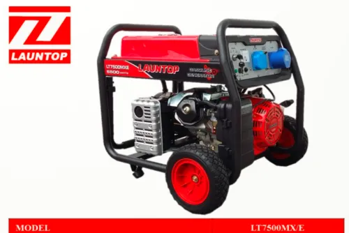 Launtop LT7500MX Gasoline Generator--Recoil Start, Rated Output: 6.0kw, Fuel Tank: 25 Lit.