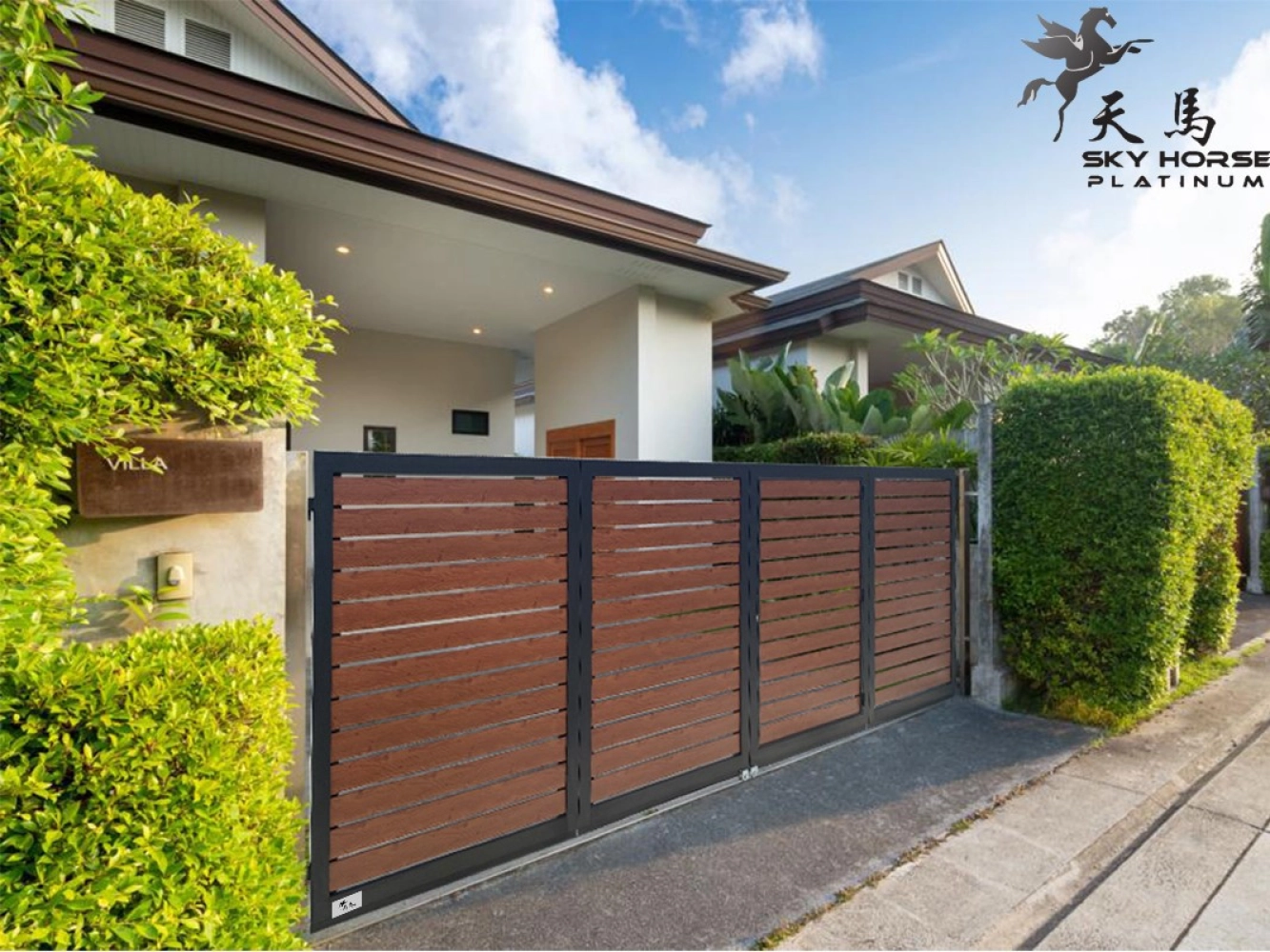 Aluminum Stainless Steel Auto Gate System Cheras | Malaysia 