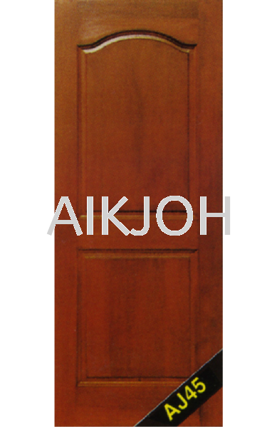 AJ45 Single Leaf Solid Decorative Door Johor Bahru (JB), Malaysia Wooden Door Experts, Solid Door, Timber Door | Aik Joh Enterprise Sdn Bhd