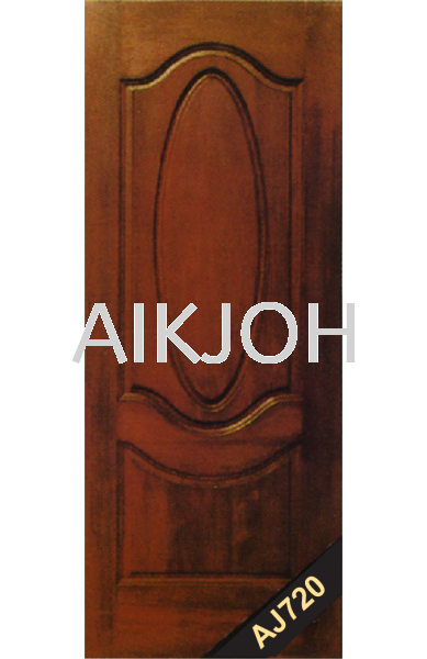 AJ720 Single Leaf Solid Decorative Door Johor Bahru (JB), Malaysia Wooden Door Experts, Solid Door, Timber Door | Aik Joh Enterprise Sdn Bhd