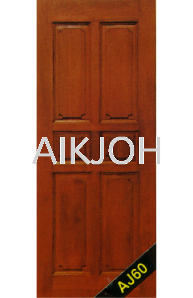 AJ60 Single Leaf Solid Decorative Door Johor Bahru (JB), Malaysia Wooden Door Experts, Solid Door, Timber Door | Aik Joh Enterprise Sdn Bhd