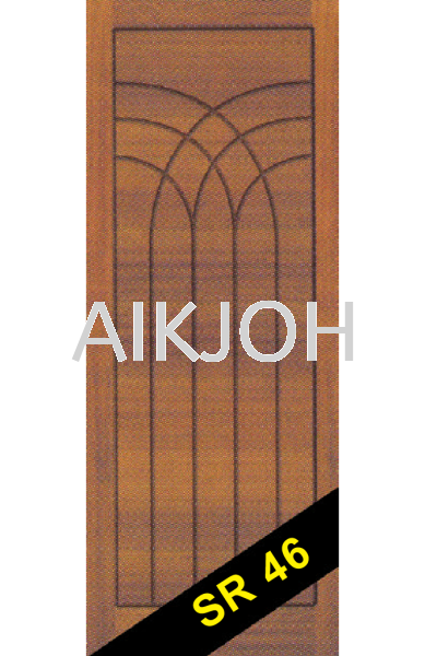 SR 46 Single Leaf Security Door Johor Bahru (JB), Malaysia Wooden Door Experts, Solid Door, Timber Door | Aik Joh Enterprise Sdn Bhd