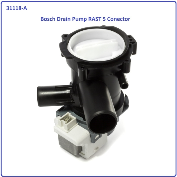 Code: 31118-A  Bosch Electric Drain Pump Complete set Made By HANYU Water Pump / Drain Pump Washing Machine Parts Melaka, Malaysia Supplier, Wholesaler, Supply, Supplies | Adison Component Sdn Bhd