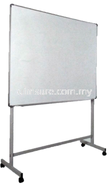 mobile single sided whiteboard