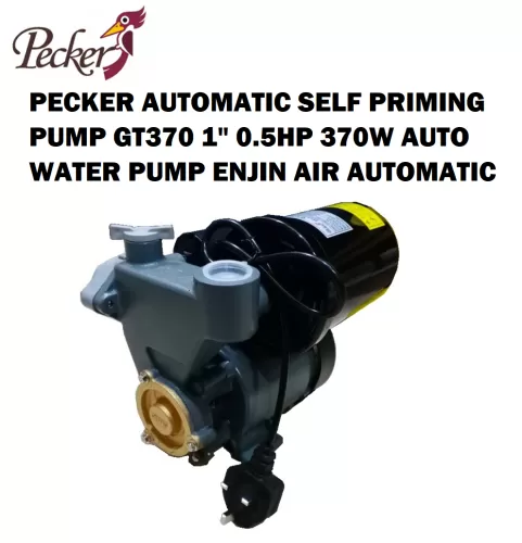 [LOCAL]PECKER AUTOMATIC SELF PRIMING PUMP GT370 1" 0.5HP 370W AUTO WATER PUMP ENJIN AIR AUTOMATIC