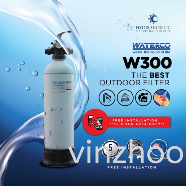 WATERCO W300 Australia Outdoor Filter Mircon (W12 xH55 ), FREE Installation IN KL & KLG AREAS ONLY Outdoor Filter Water Filter Kuala Lumpur (KL), Malaysia, Selangor, Kepong Supplier, Suppliers, Supply, Supplies | Vinzhoo Marketing Trading